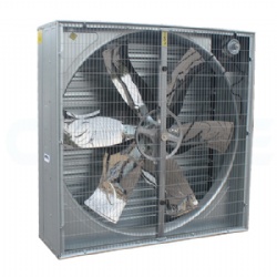 Centrifugal push-pull exhaust fan